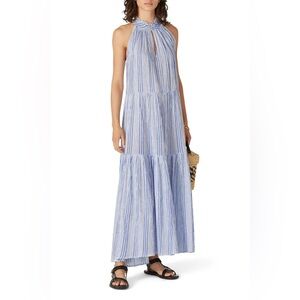 Apiece Apart Maxi Nissi Stripe Dress